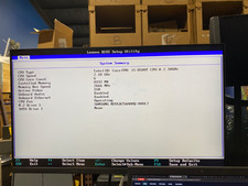 Lenovo ThinkCentre M720q Tiny PC i5-8500T 8GB 256GB SSD No OS No AC