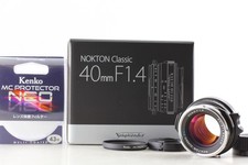  Top MINT in Box Voigtlander NOKTON Classic 40mm F1.4 SC VM Leica M From JAPAN