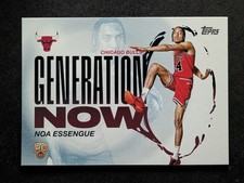2025-26 Topps NOA ESSENGUE Rookie RC Generation Now Chicago Bulls #GN-12