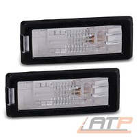 2X Kennzeichenleuchte FÜR Dacia Duster Lodgy Logan Sandero Renault Captur Espace