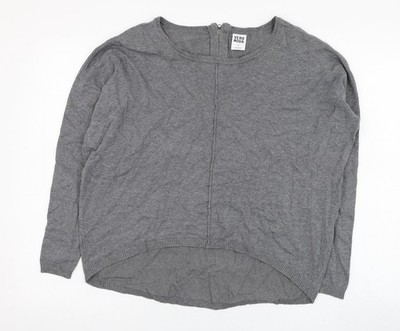 Pullover Pulli Damen UK Größe XS Vera Moda Grau