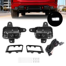 Black Bezel Led Fog Light For 2022-2025 Gmc Sierra 1500 Limited Wswitchwrie