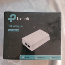 TP-Link Gigabit 48VDC Passive PoE Adapter TL-POE4824G  tlpoe4824g New Sealed
