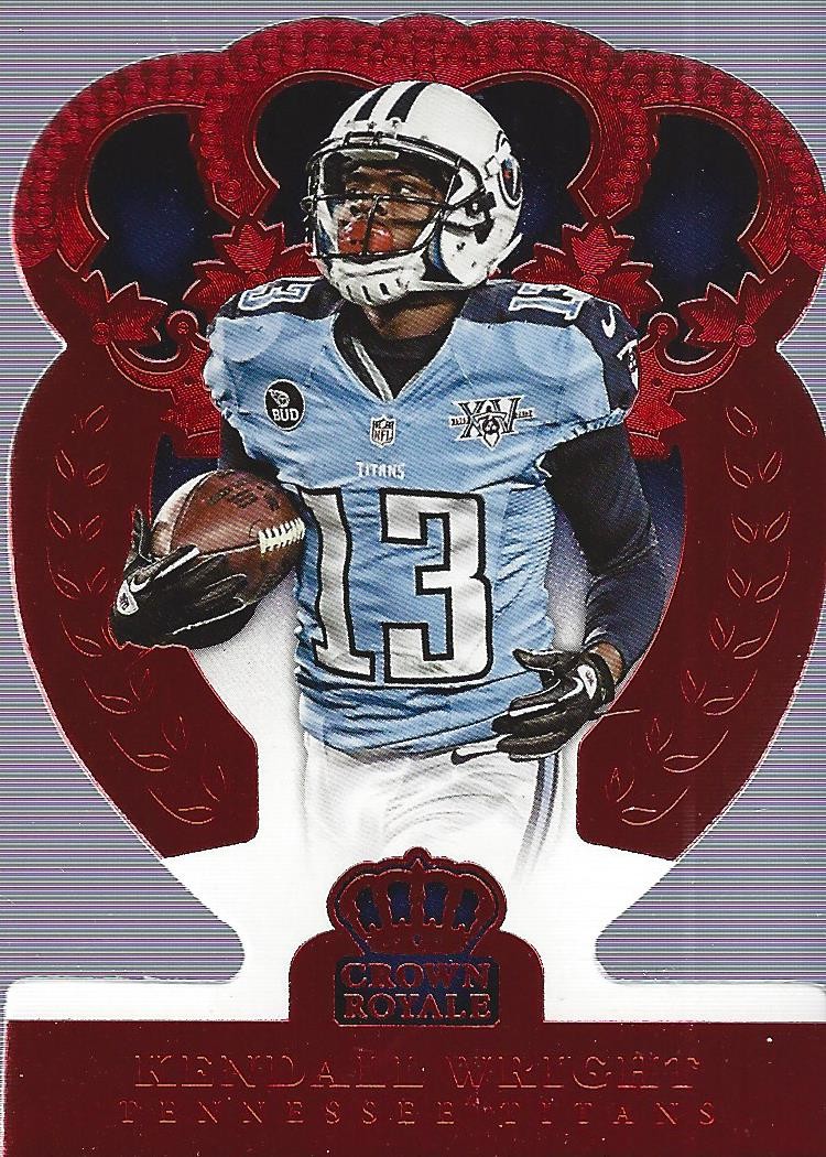 2014 Crown Royale Retail Red #71 Kendall Wright /99 - FB