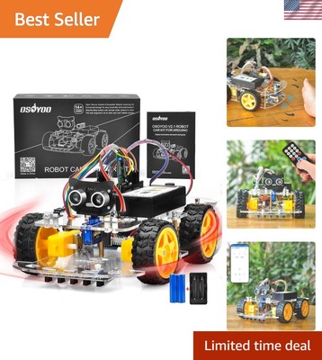 IoT Smart Robot Car Kit for Arduino   Classroom STEM Robotics Kit with WiFi &...