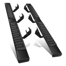 DNA Motoring 6 Inch Wide Flat Running Boards Side Step Bars Compatible with 2...