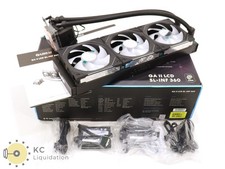 Lian Li GA II LCD SL-INF 360 Liquid Cooler Black