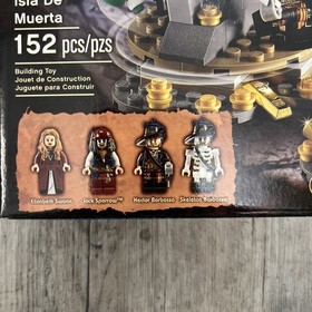 LEGO 4181 Pirates of the Caribbean: Isla De Muerta Jack Sparrow Elizabeth Swann