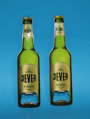 JEVER   2 x FLASCHENÖFFNER  16 cm  ( MAGNETISCHE  ÖFFNER)