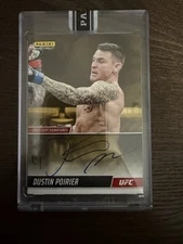 2022 PANINI INSTANT UFC #SS-DP DUSTIN POIRIER SPOTLIGHT AUTO AUTOGRAPH /10