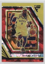 2022-23 Panini Flux Red Cracked Ice Prizm Bobby Portis #2 14ae