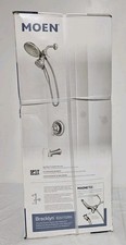 Sealed MOEN 82611SRN Brecklyn 6-Spray Shower Magnetix Spot Resist Brushed Nickel