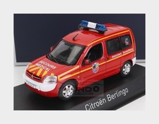 1:43 NOREV Citroen Berlingo Pompiers Secours Medical 2004 Red White NV155722 Mod