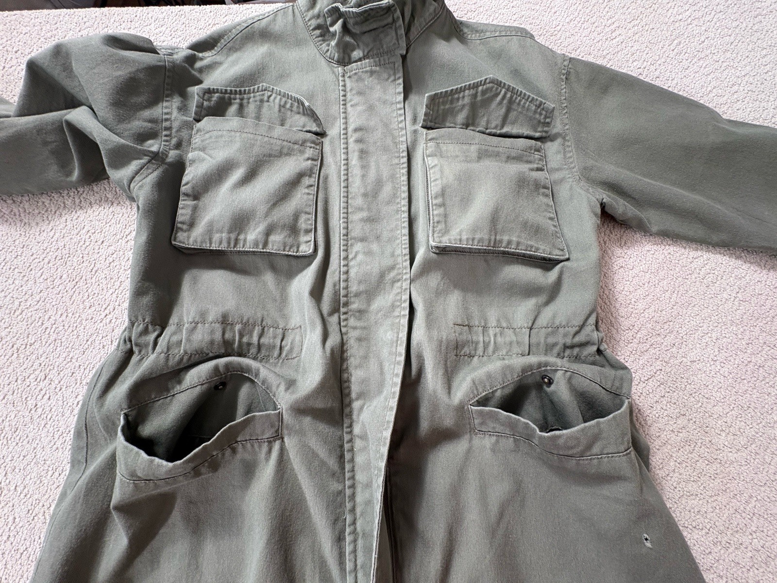 Universal Thread Women's Small Utility Jacket Lig… - image 12