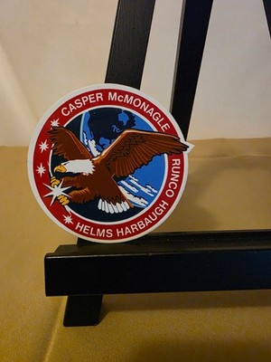NASA SPACE SHUTTLE STS-54 Crew Patch Sticker - 3 1/2 inches