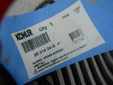 25 314 04-S   SCREEN GUARD OEM KOHLER FACTORY  PART !FREE SHIPPING