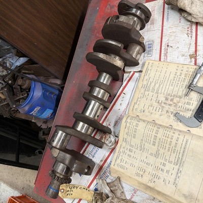 GM 454 Chevy BBC Forged Steel 7416 Crank Crankshaft .010 Rods