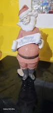 Vintage Santa Clause Lladro NAO Porcelain Figurine Rafael Lozano 8.5inch 2000s 