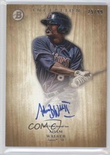 2014 Bowman Inception Prospect Auto Gold 25/99 Adam Walker #PA-AW Auto 9y7