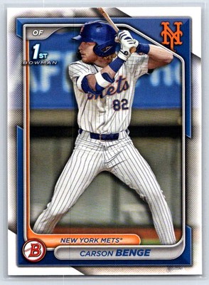 2024 Bowman Draft CARSON BENGE #BD-28