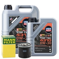 Motoröl 0W30 LIQUI MOLY Top Tec 4310 6L +MANN Ölfilter