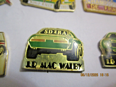 PIN'S CARS / PONTIAC FIREBIRD J.R MAC WALEY / RARE M