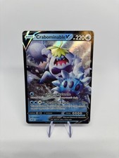 Pokémon TCG Crabominable v Fusion Strike Holo Ultra Rare Karte 076/264