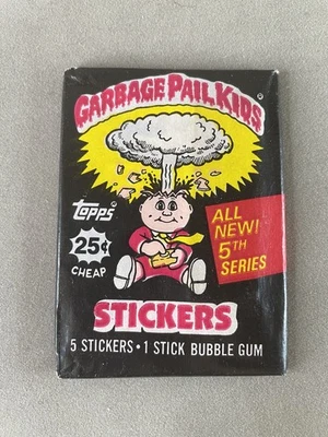 1986 Topps Garbage Pail Kids ungeöffnete Serie 5 Wax Pack - Bild 1 von 2