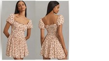 Reformation Davonne Mini Dress Sz 6