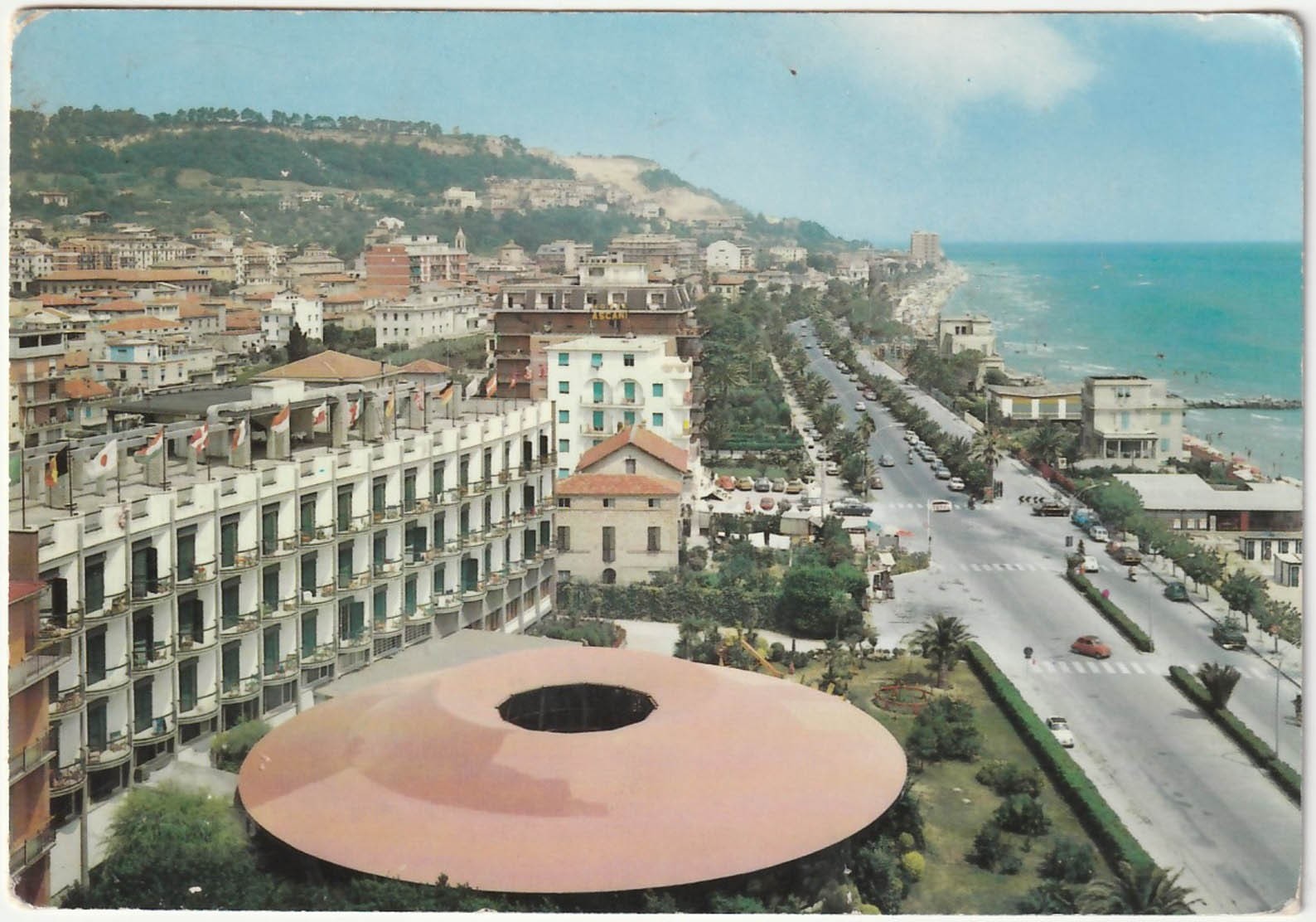 GROTTAMMARE - ASCOLI PICENO - VIALE DELLA REPUBBLICA - VIAGG. 1977 -45611-