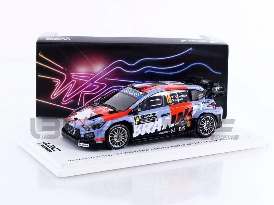 SPARK 1/43 - HYUNDAI I20 N RALLY1 - RALLYE MONTE-CARLO 2026 S6918 - Photo 1/1