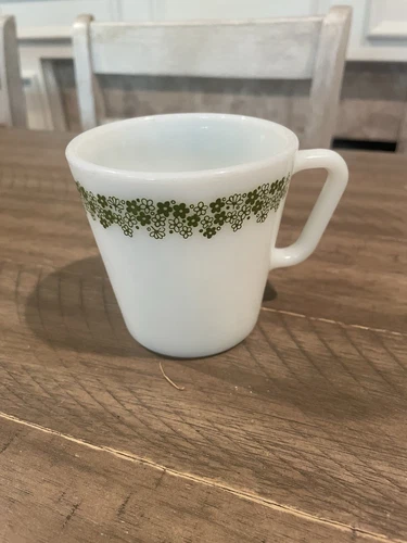 Vintage Pyrex Crazy Daisy Spring Blossom Coffee Cup  Mug