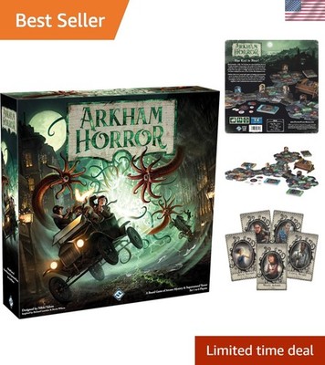 Arkham Horror Third Edition - Thrilling Cooperative Board Game for 1-6 Players