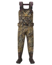 HISEA Men's Hunting Chest Waders w/Lighting 1400G Insulated Boots Fishing Waders