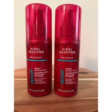 Vidal Sassoon Hair Pro Series 5.07 fl oz Lot of 2 Repair and Finish Spray NEW