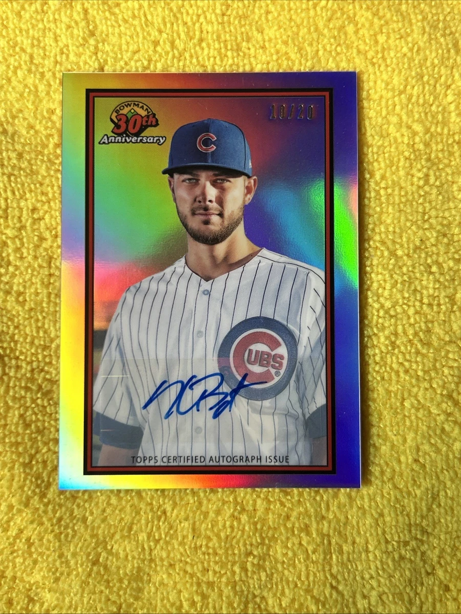 Kris Bryant Autographed Baseball Sports Trading Cards