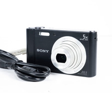 Sony Cyber-shot DSC-W800 Digital Camera – Black – 20.1MP Compact Digicam