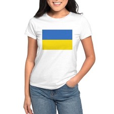 CafePress Ukraine Flag T Shirt Women's T-Shirt 912413745