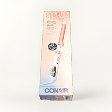 Conair Double Ceramic Curling Iron 1" Ceramic 30 Heat Settings 400 F