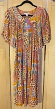 GO SOFTLY NWT Comfortable Dress with Pockets Size Large