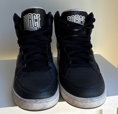 Nike Force Sky High Black/White High Top Sneakers 616303-009 2016