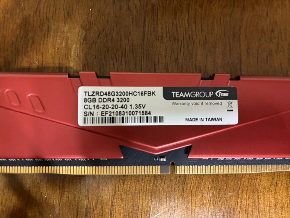 TEAMGROUP T-Force Vulcan Z DDR4 16GB Kit (2x8GB) 3200MHz (PC4-25600) CL16 Des... - Image 3 of 3