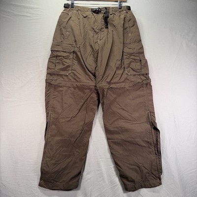 REI Convertible Pants Mens Medium 30x30 Zip Off Cargo UPF 50 Hike Camp Gorp