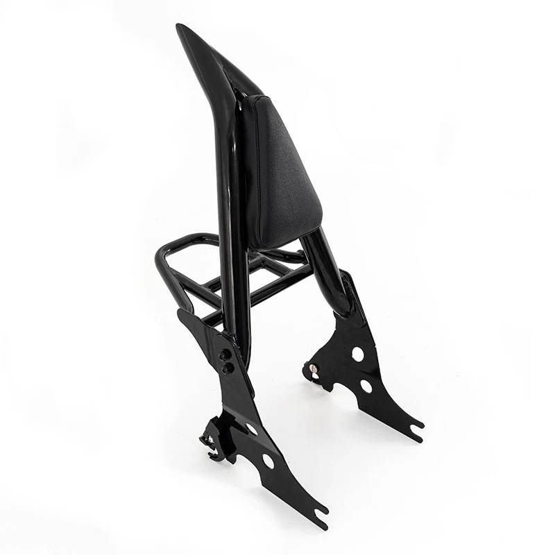 Sissy Bar Backrest Luggage Rack Fit For Harley Sportster 883 1200 XL XLH 2004~23 - Изображение 2 из 4