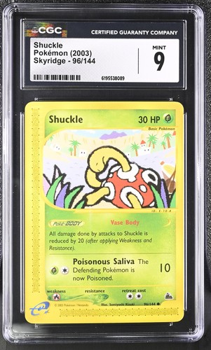Shuckle graded CGC 9 for sale on eBay