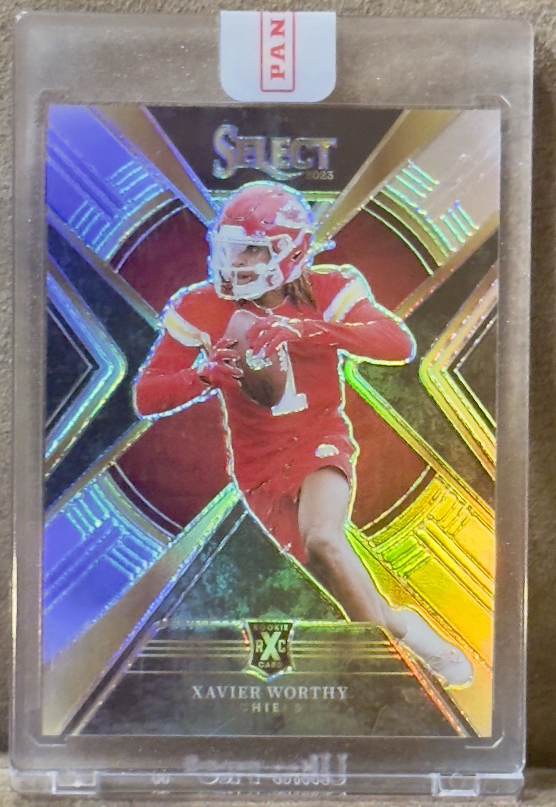 2023 Panini Select Xavier Worthy XRC Prizm RC (#514)