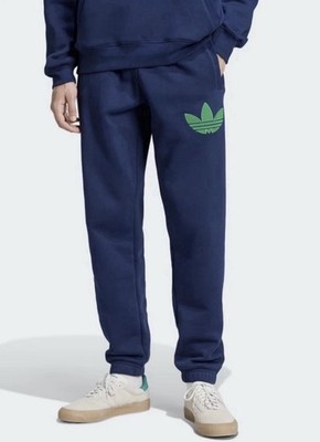 Adidas Mens Size Small ORIGINALS 70S FLEECE JOGGERS Retro Logo New
