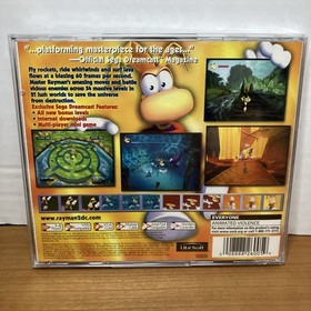 Rayman 2 The Great Escape Sega Dreamcast Factory Sealed New 2000