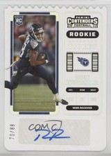 2022 Panini Contenders Rookie Ticket Stub 70/88 Reggie Roberson Jr #296 Auto 0v0
