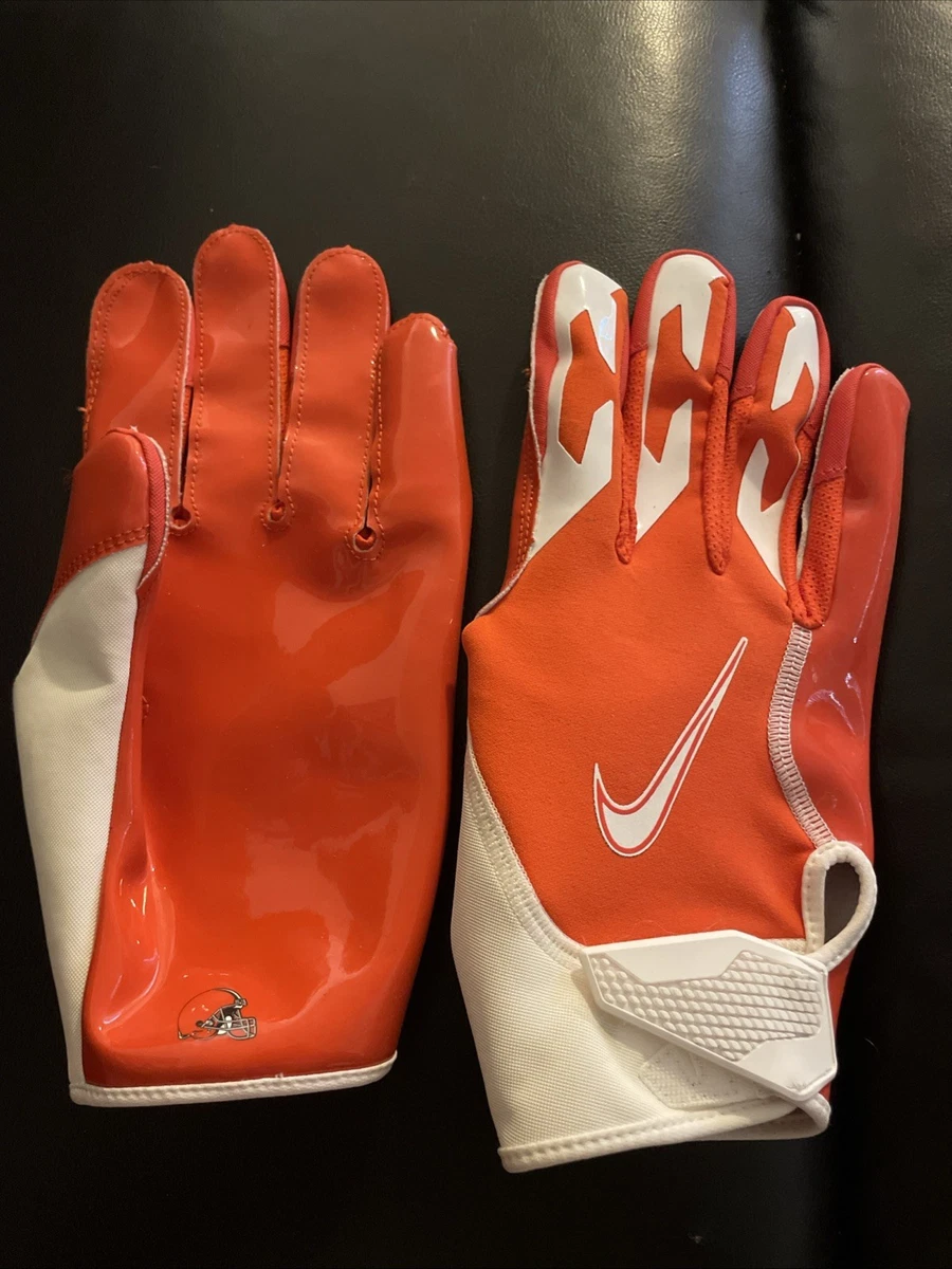Nike シグネチャーグローブ オレンジ Orange Nike Football Gloves for sale - eBay